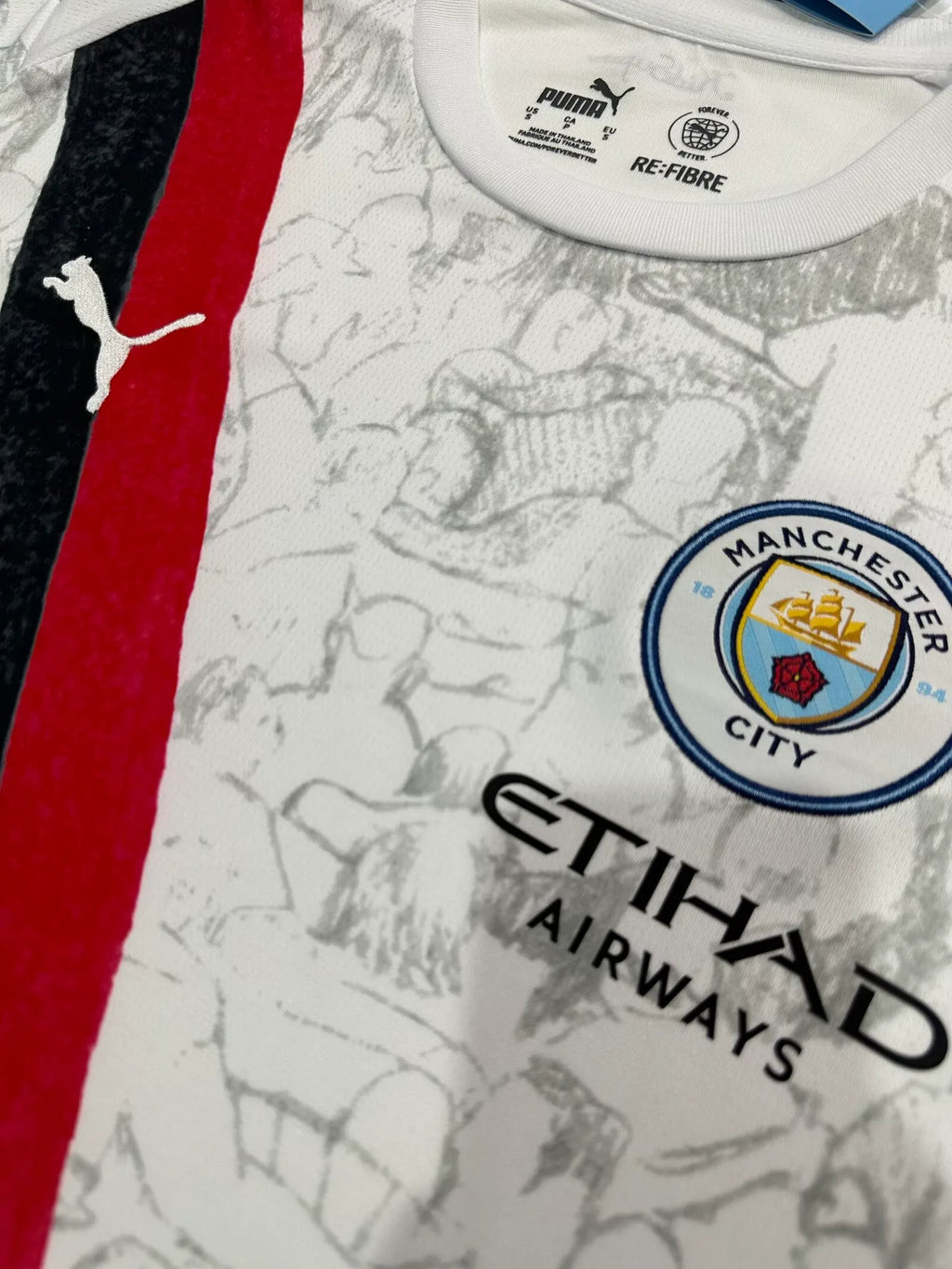 2025/2026 Manchester City KidSuper Joint Edition White