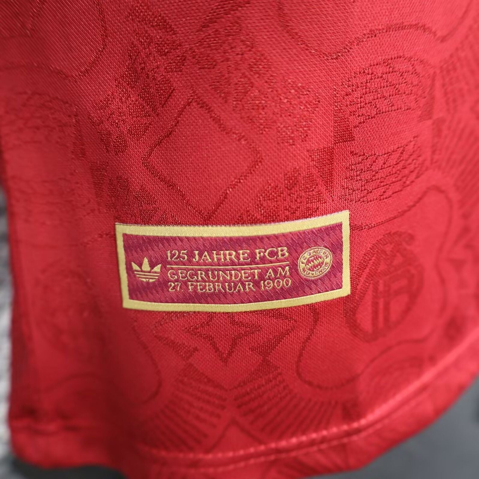 2025/2026 Long Sleeve Player Version Bayern Munich 125th Anniversary Red