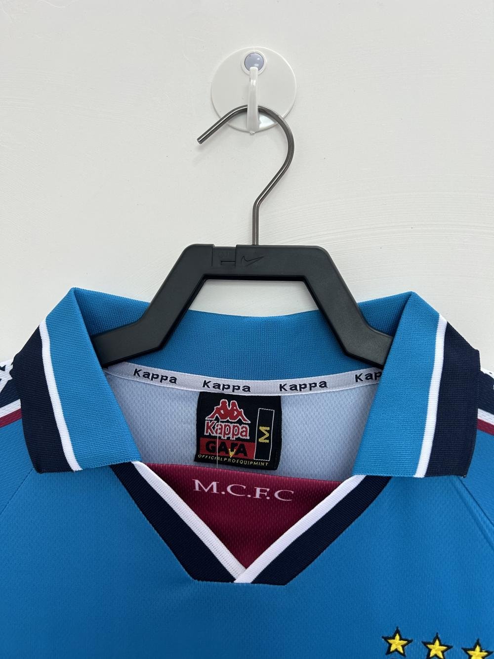 1997-1998 Retro Manchester City Home