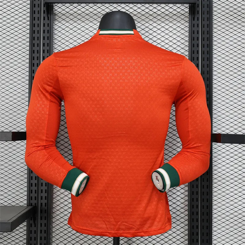 2025/2026 Player Version Long Sleeves Portugal Home