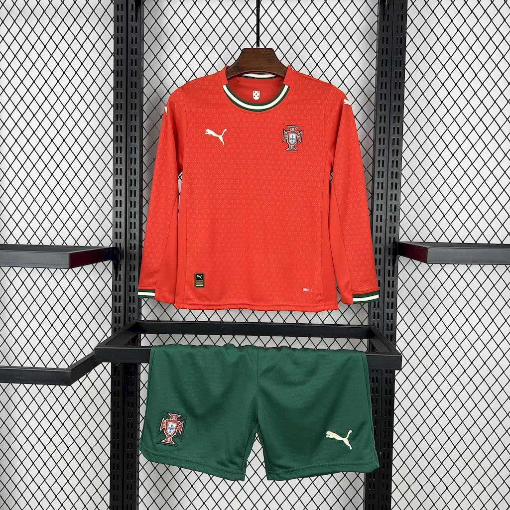 2025/2026 Long Sleeves Portugal Home