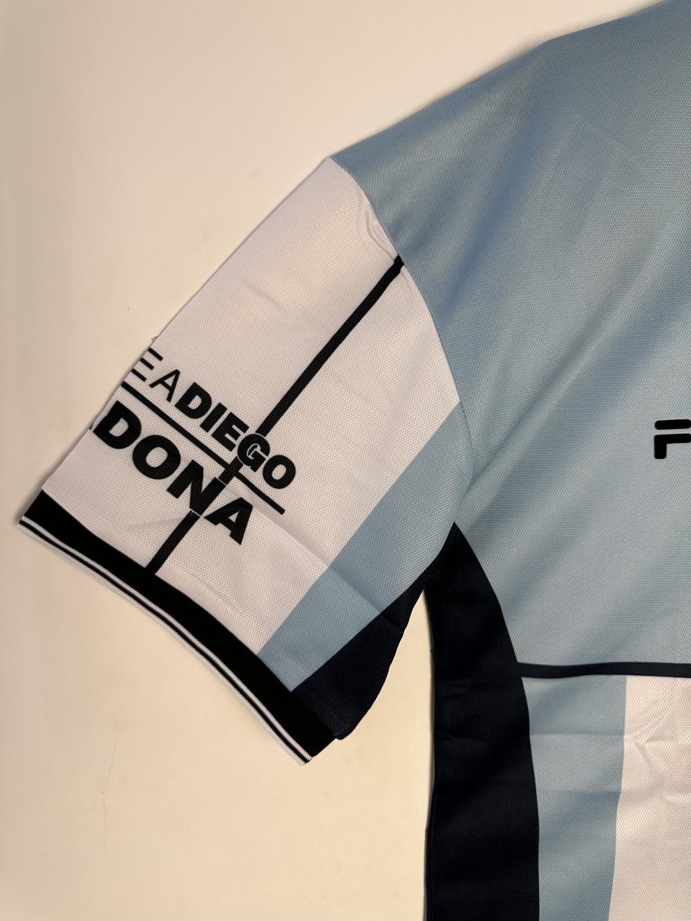 2001 Retro Argentina National Team Maradona Commemorative Jersey