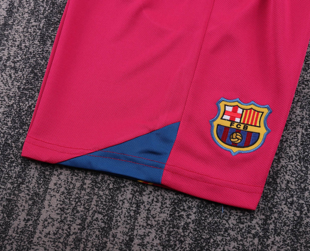 2005-2006 Retro Long Sleeve Barcelona Home