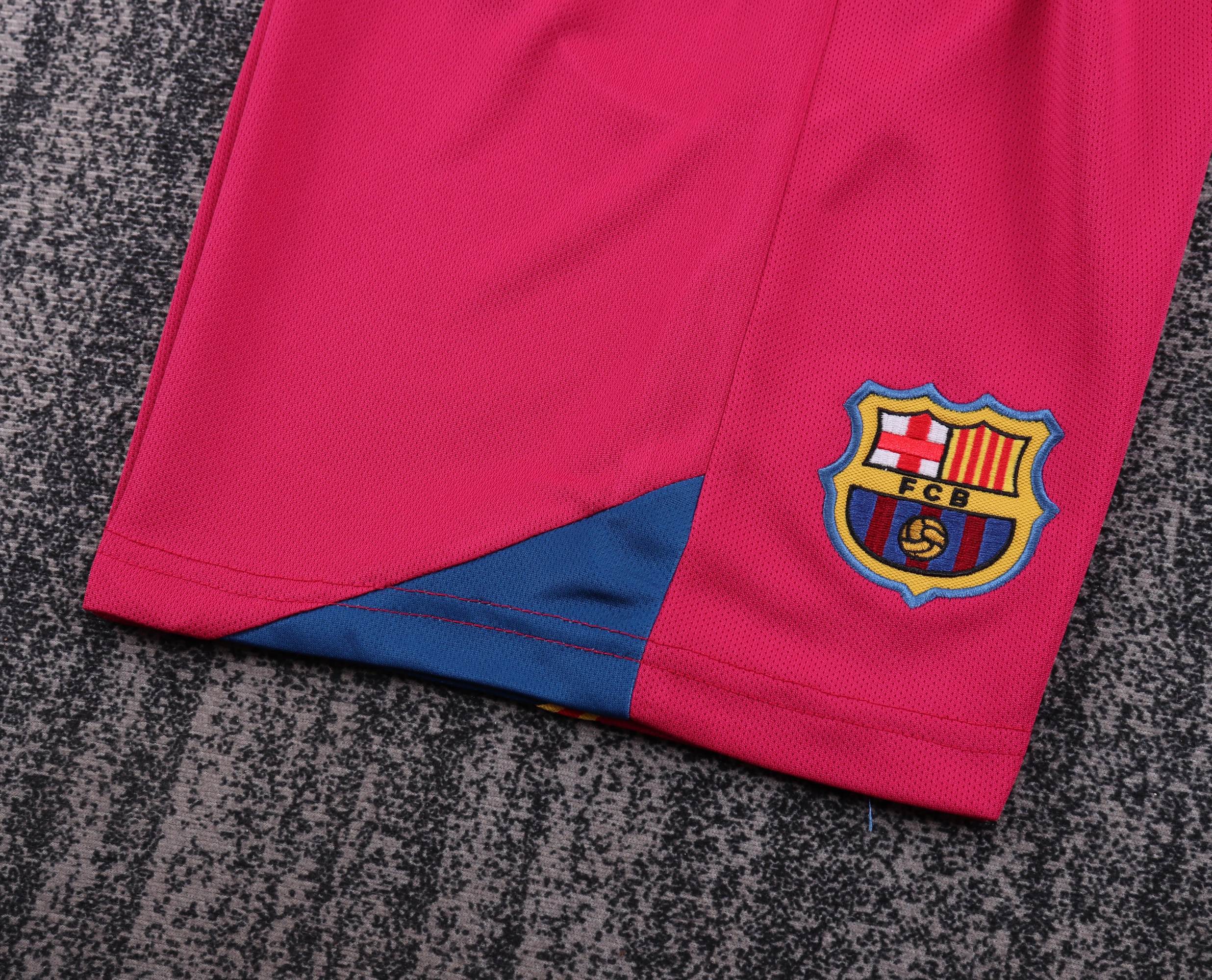 2005-2006 Retro Long Sleeve Barcelona Home
