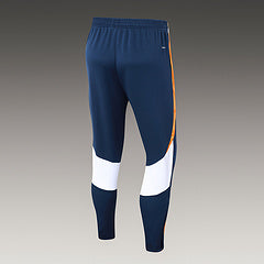 2024/2025 Real Madrid Baby Blue And Yellow Half-Pull Training Suit