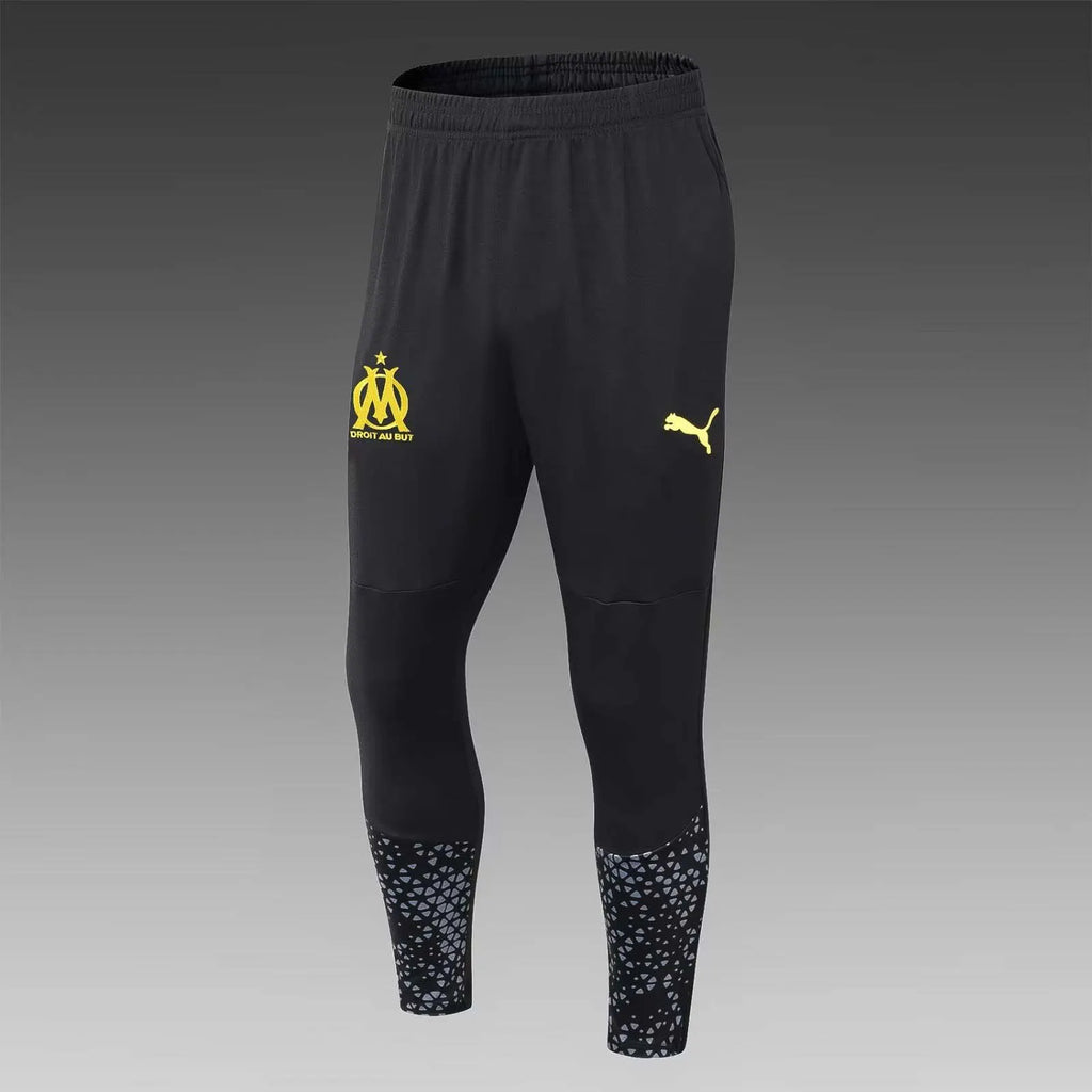 2023/2024 Olympique de Marseille Half-Pull Training Suit Black