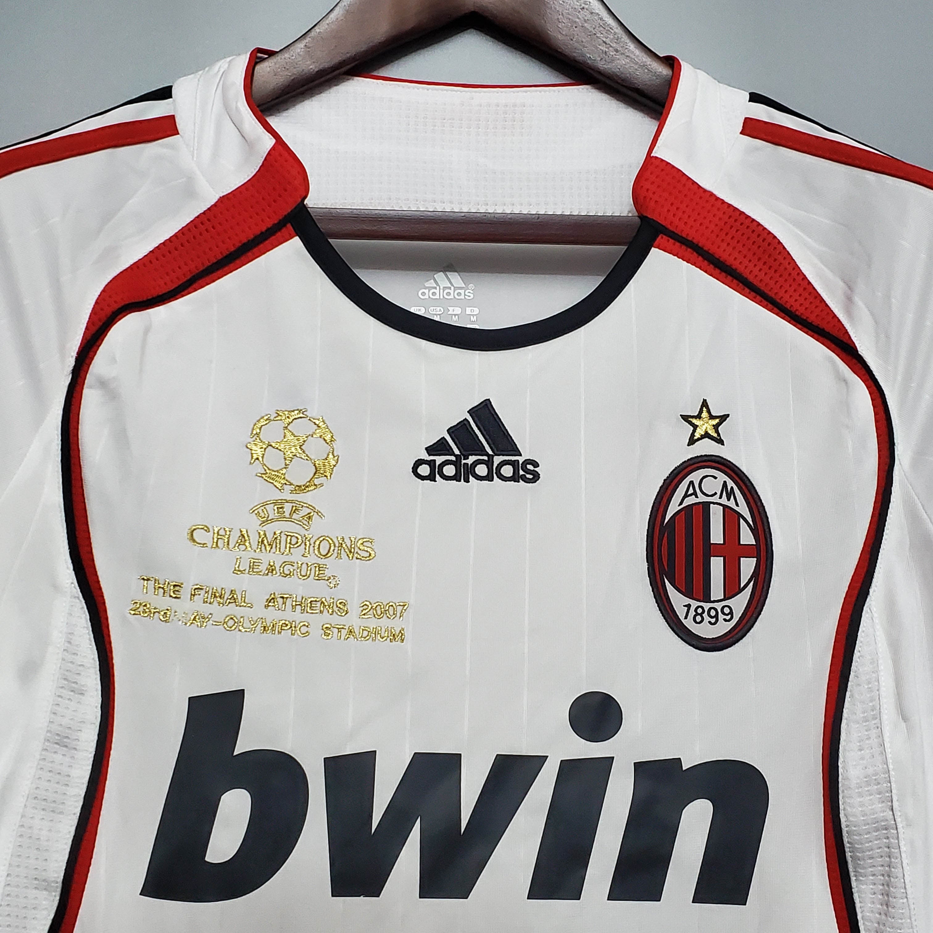 2006/2007 Retro Long Sleeve AC Milan Away