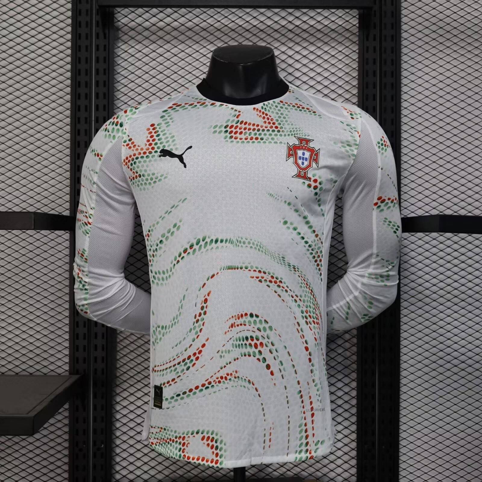 2025 Long Sleeve Player Version Portugal Away