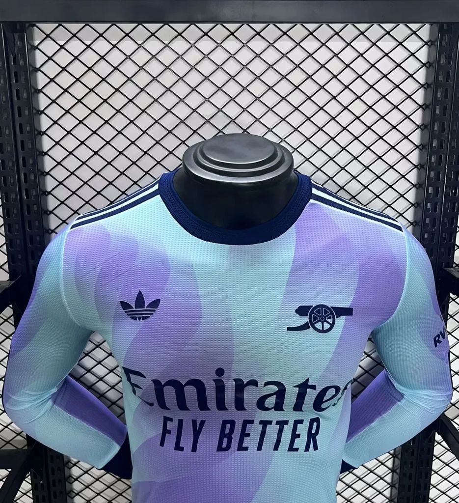 2024/2025 Long Sleeves Arsenal Third Away Player Version
