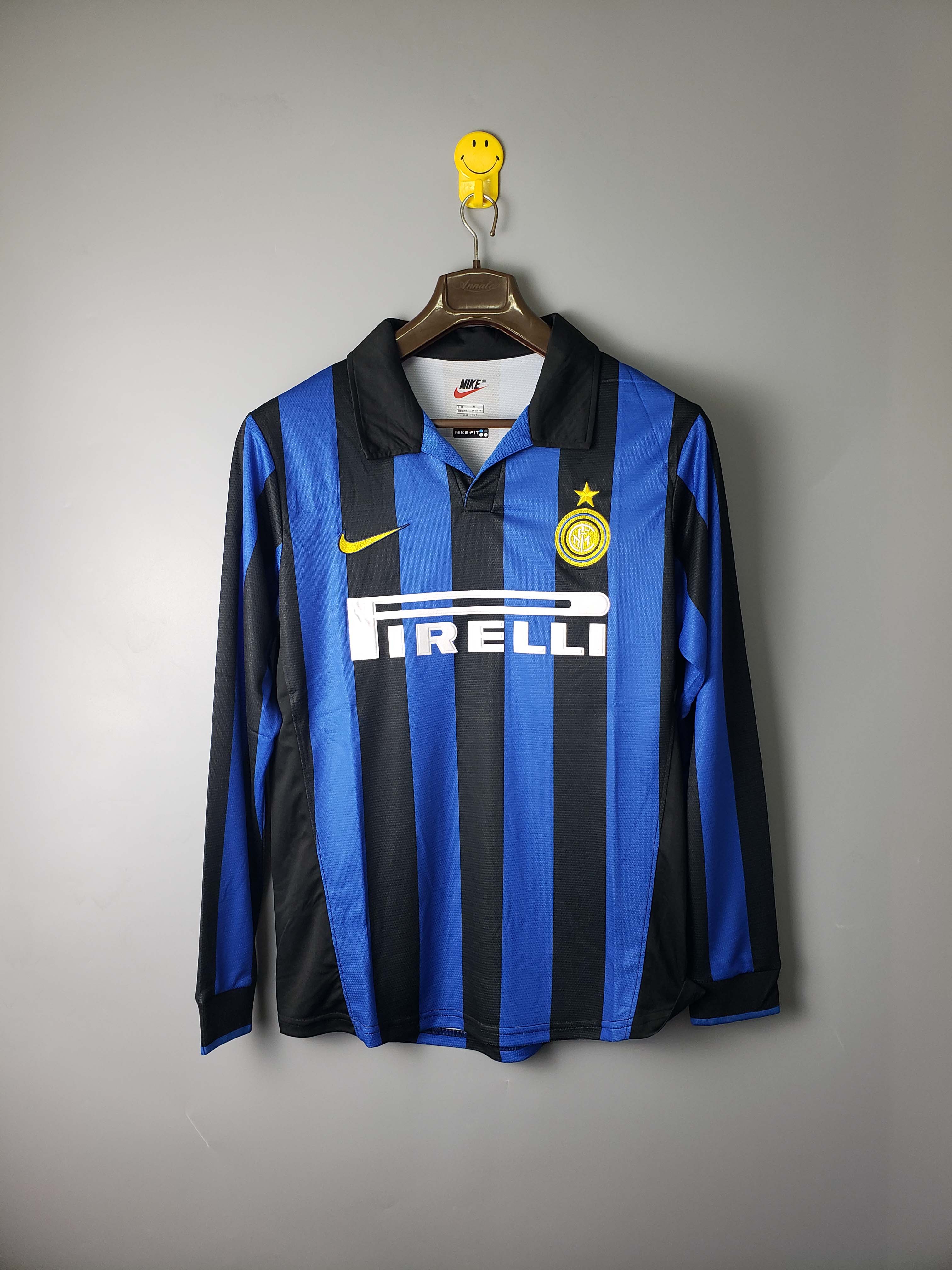 1998/1999 Retro Long Sleeve Internazionale Milan Home