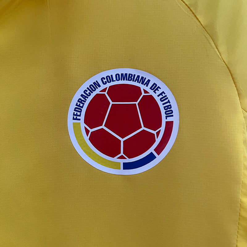 2024 Colombia National Team Windbreaker Yellow