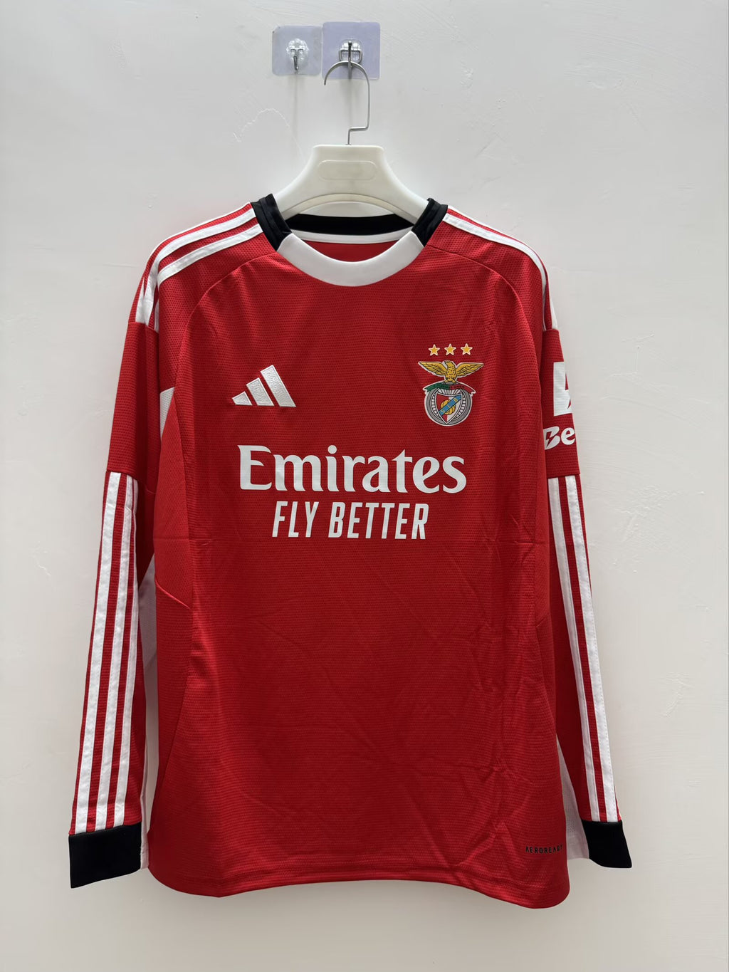 2025/2026 Long Sleeves Benfica Home