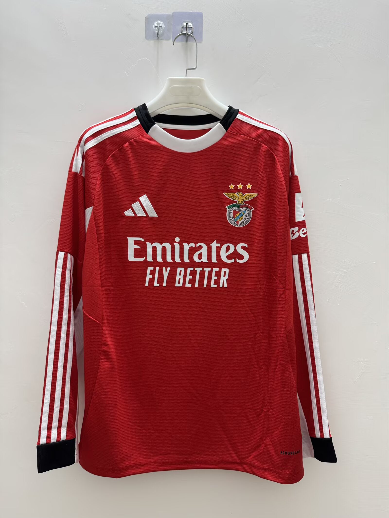 2025/2026 Long Sleeves Benfica Home