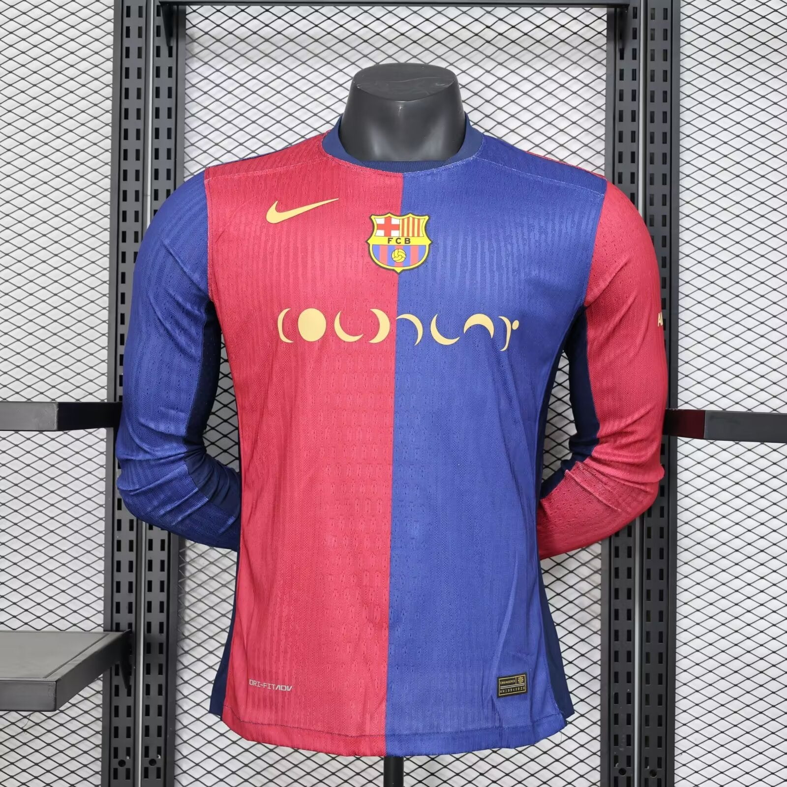 2024/2025 Long Sleeve Player Version Barcelona Cool Play