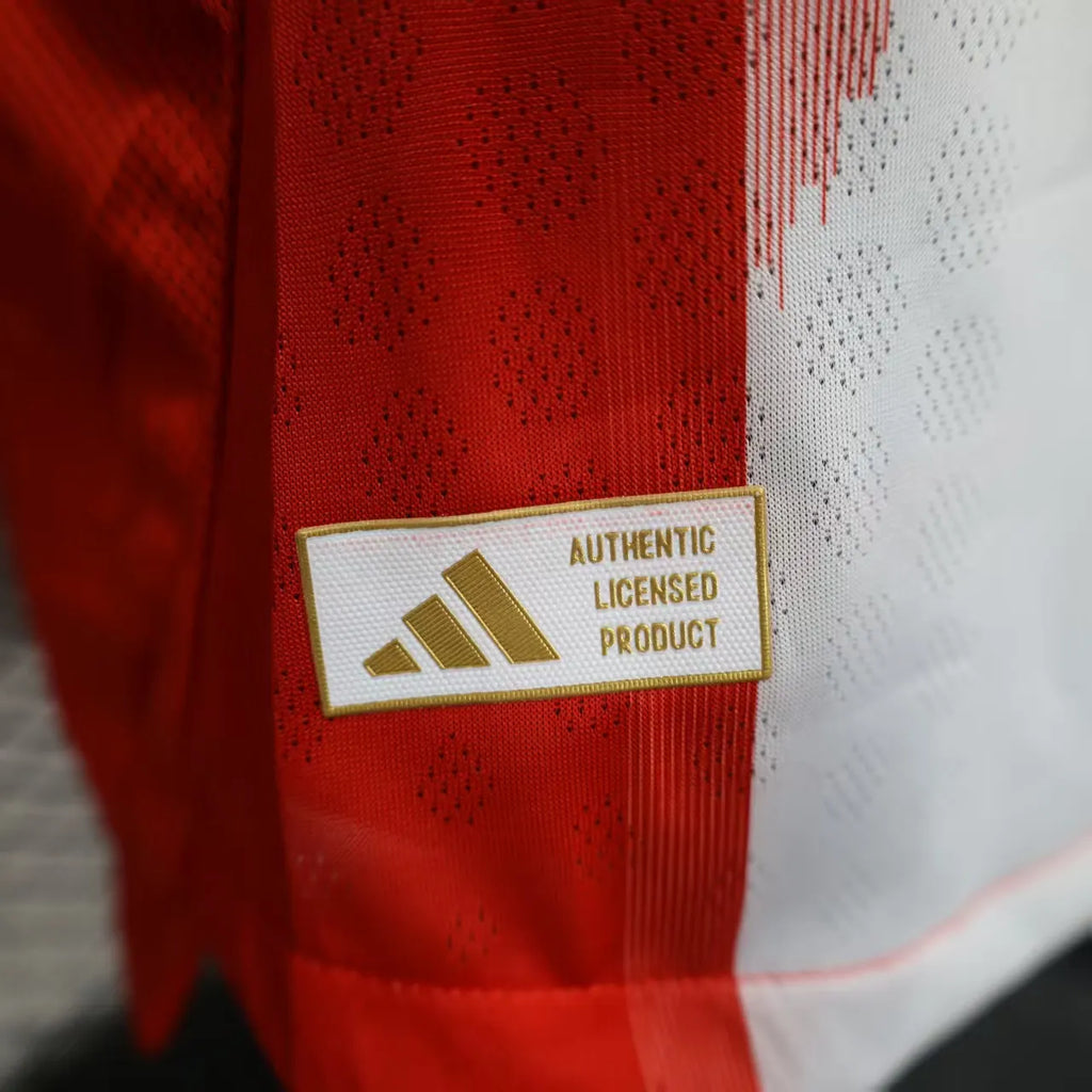2025-2026 Long Sleeves Player Version Bayern Munich Home