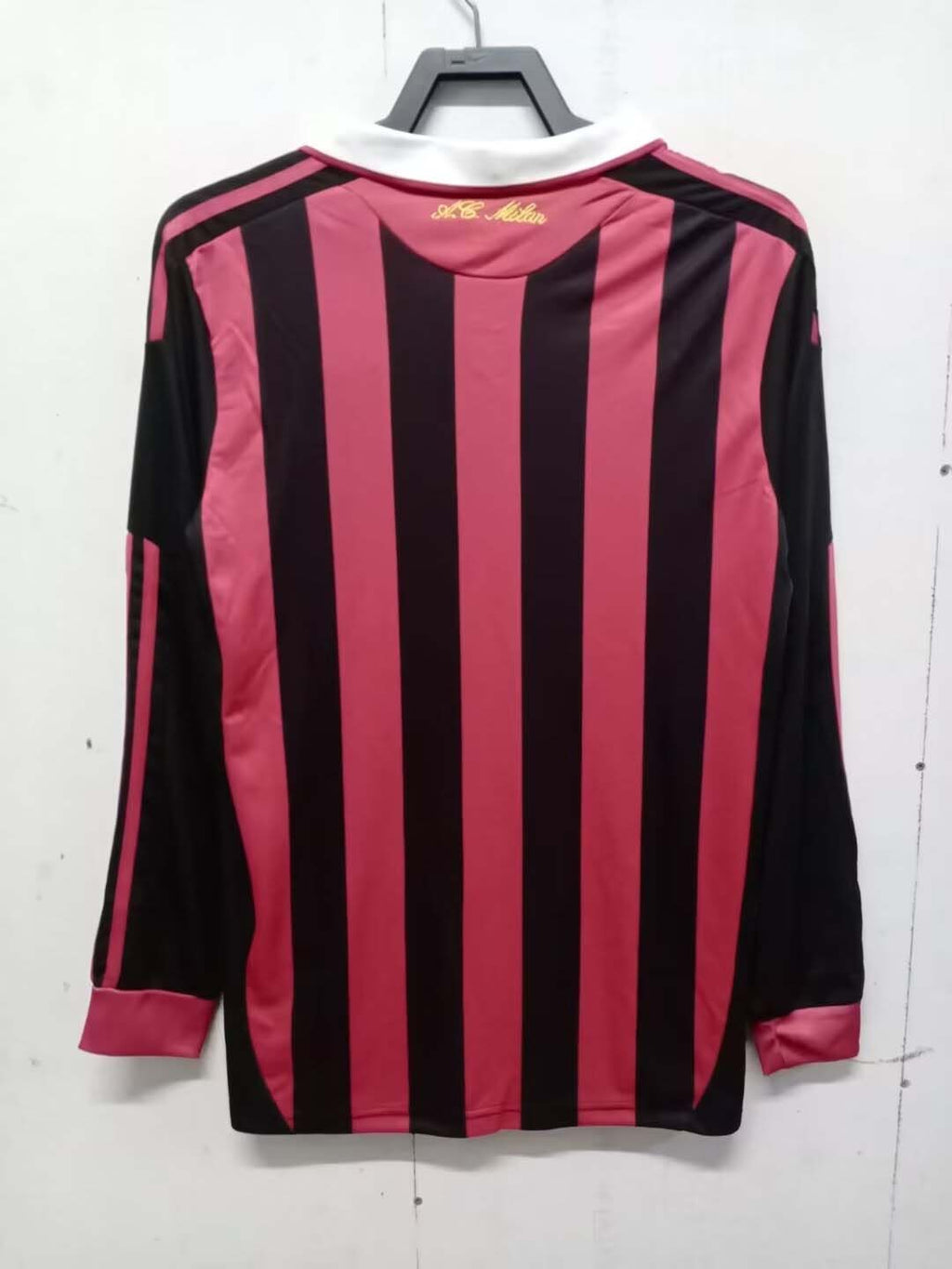 2009/2010 Retro Long Sleeve AC Milan Home