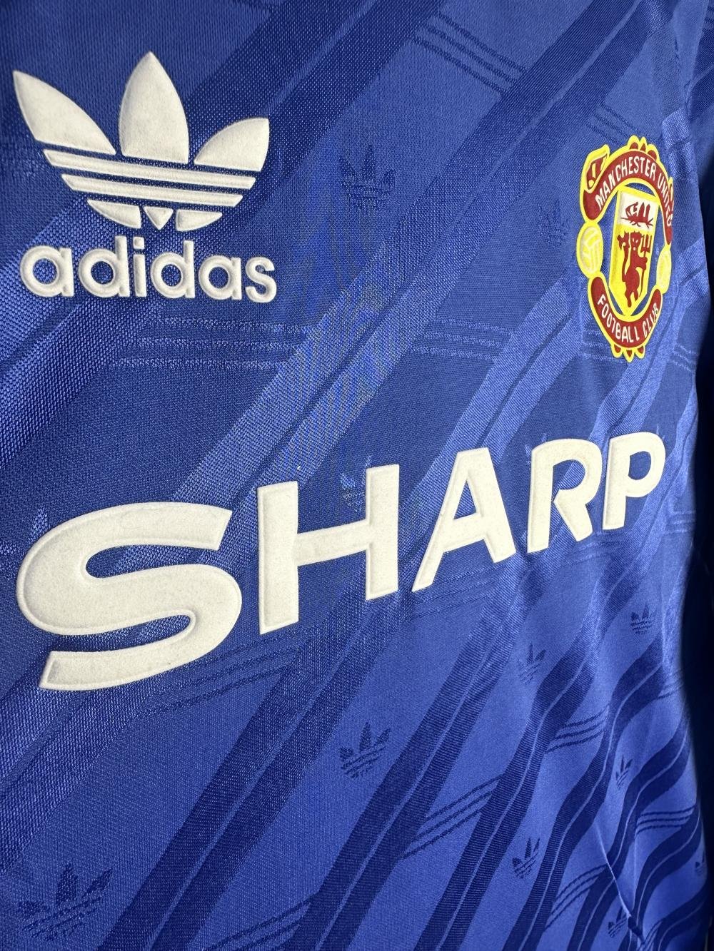 1986/1988 Retro Long Sleeve Manchester United Third Away