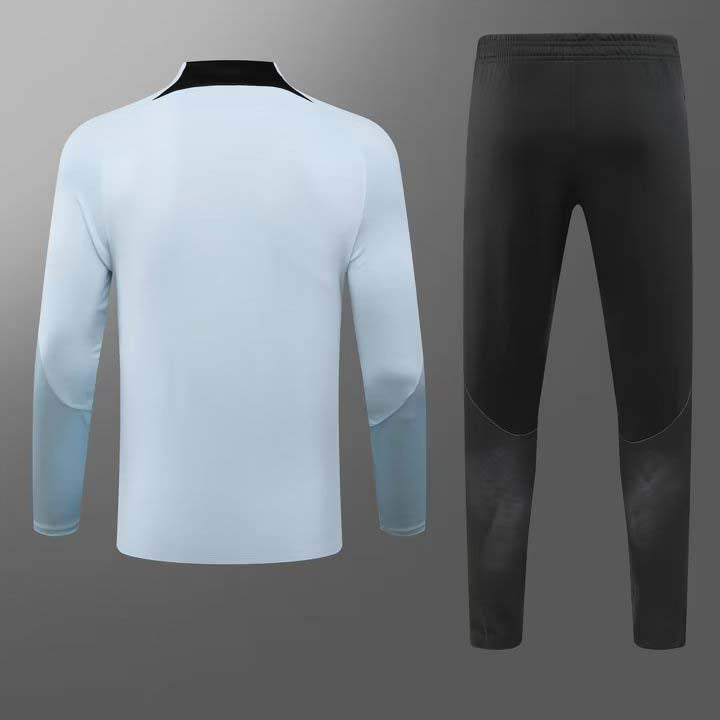 2023 Internazionale Milan Half-Pull Training Suit Baby blue