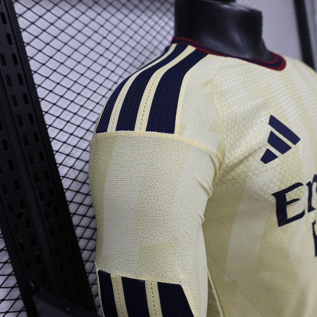 2026/2027 Long Sleeve Player Version Arsenal Third Away Football Jersey 1:1 Thai Quality topjersey