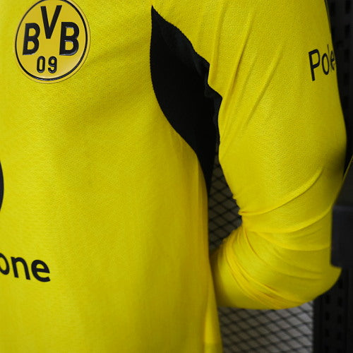 2026/2027 Long Sleeve Player Version Dortmund Home Football Shirt 1:1 Thai Quality topjersey