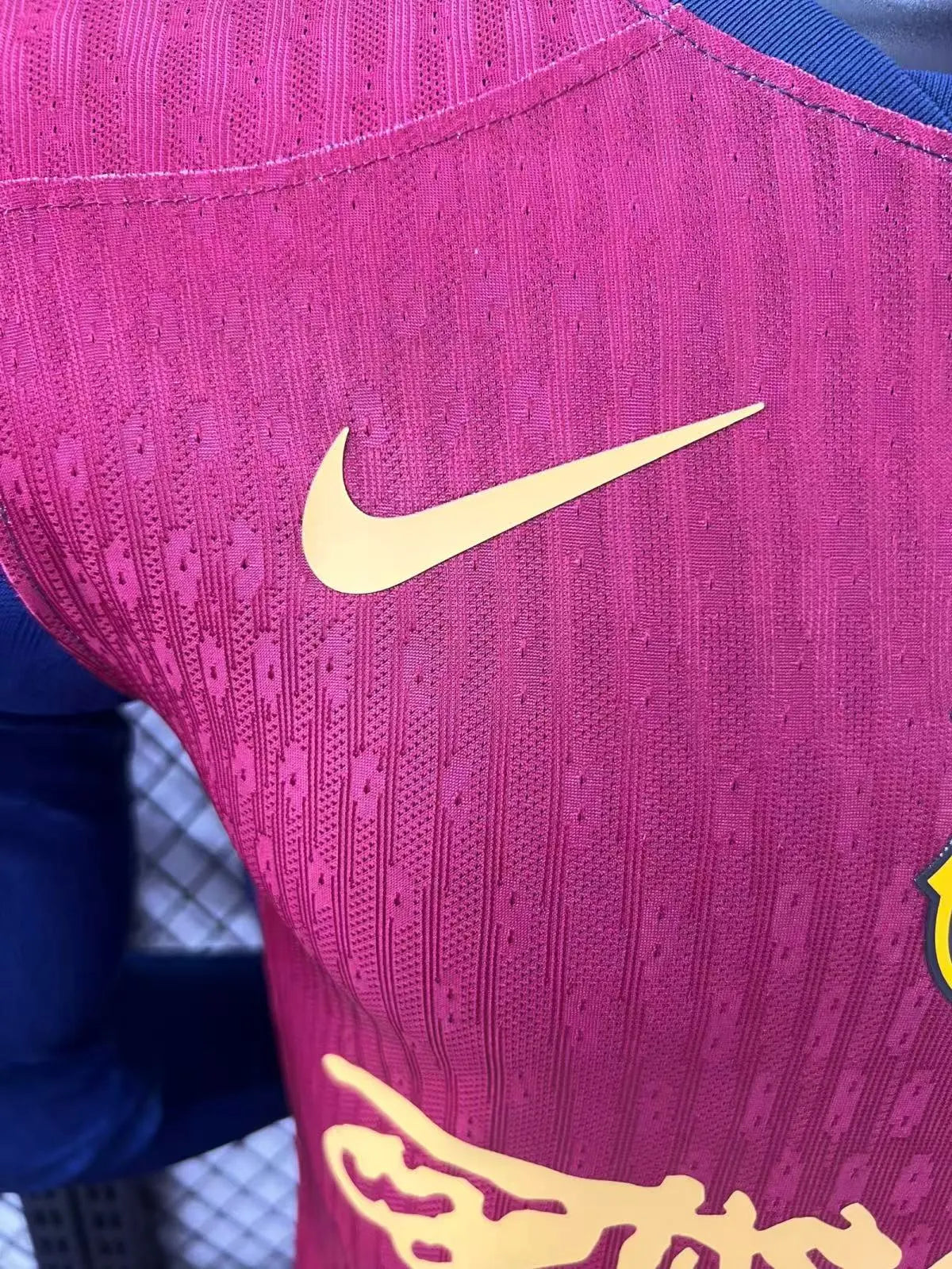 2024/2025 Long Sleeve Player Version Barcelona x Travis Scott Collab Home