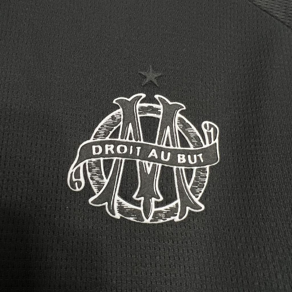 2024/2025 Olympique de Marseille 125th Anniversary Black Jersey