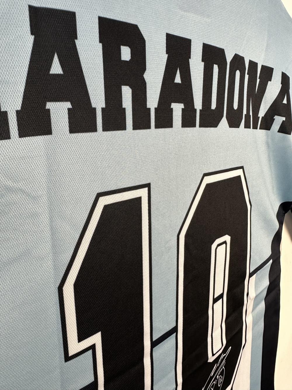 2001 Retro Argentina National Team Maradona Commemorative Jersey