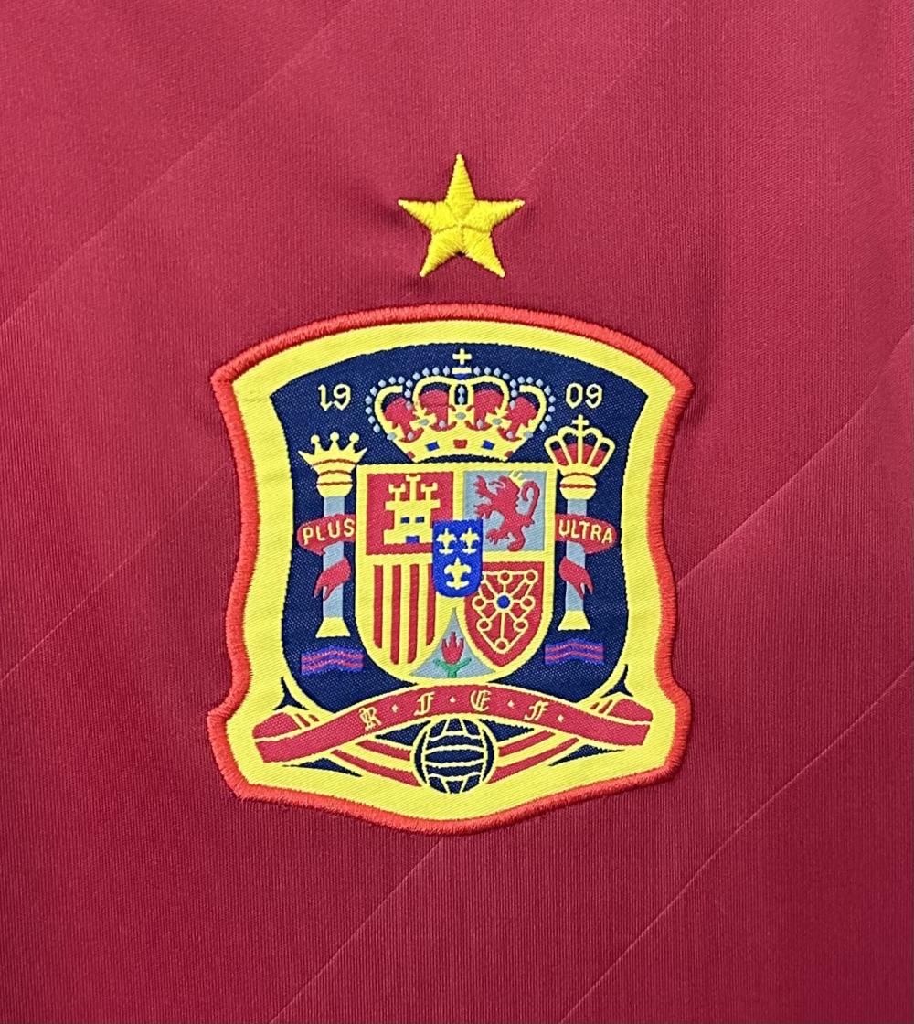 2012 Retro Spain Home Soccer Shirt