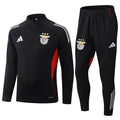 2025/2026 Benfica Half-Pull Training Suit Black