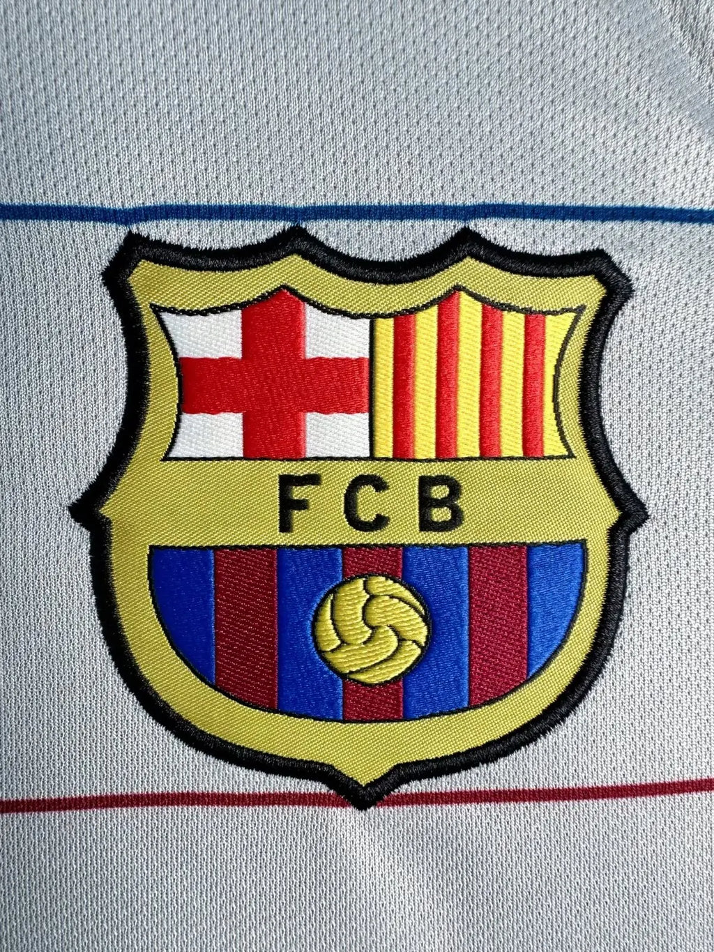 2003/2004 Retro Barcelona Long Sleeves Away