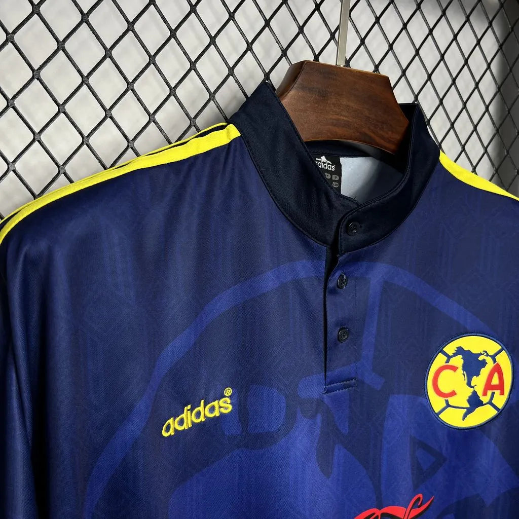 1998/1999 Retro Club América White Corteiz Jersey