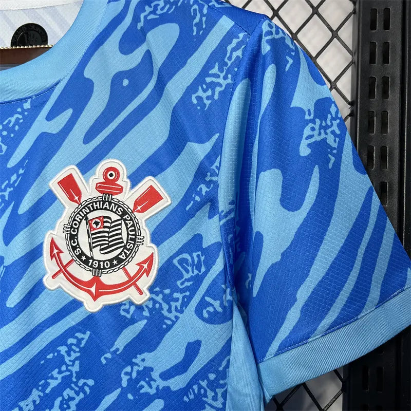 2024/2025 Corinthians Goalkeeper Blue Jersey