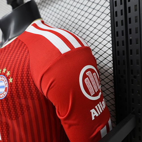 2026/2027 Long Sleeves  Player Version Bayern Munich Home Football Shirt 1:1 Thai Quality topjersey