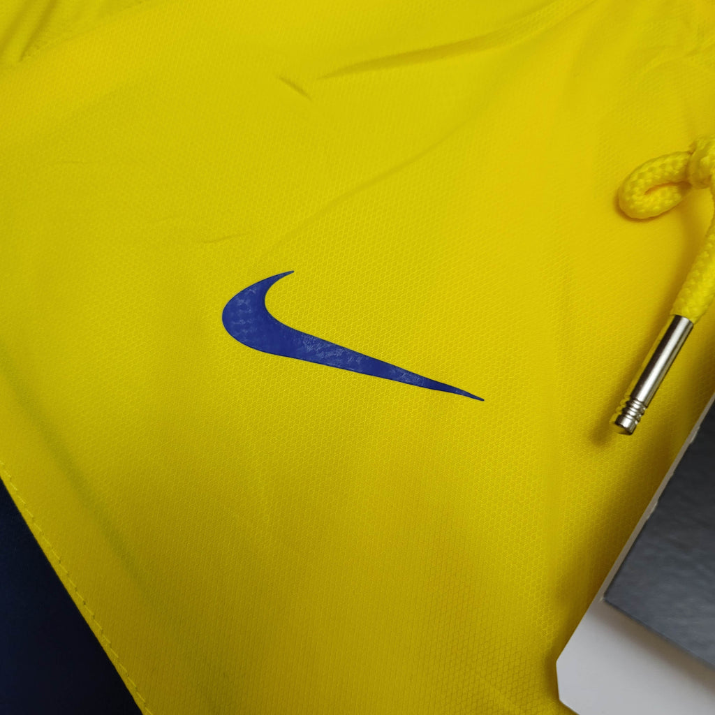 2021 Windbreaker Blue-Yellow Boca Juniors Jersey
