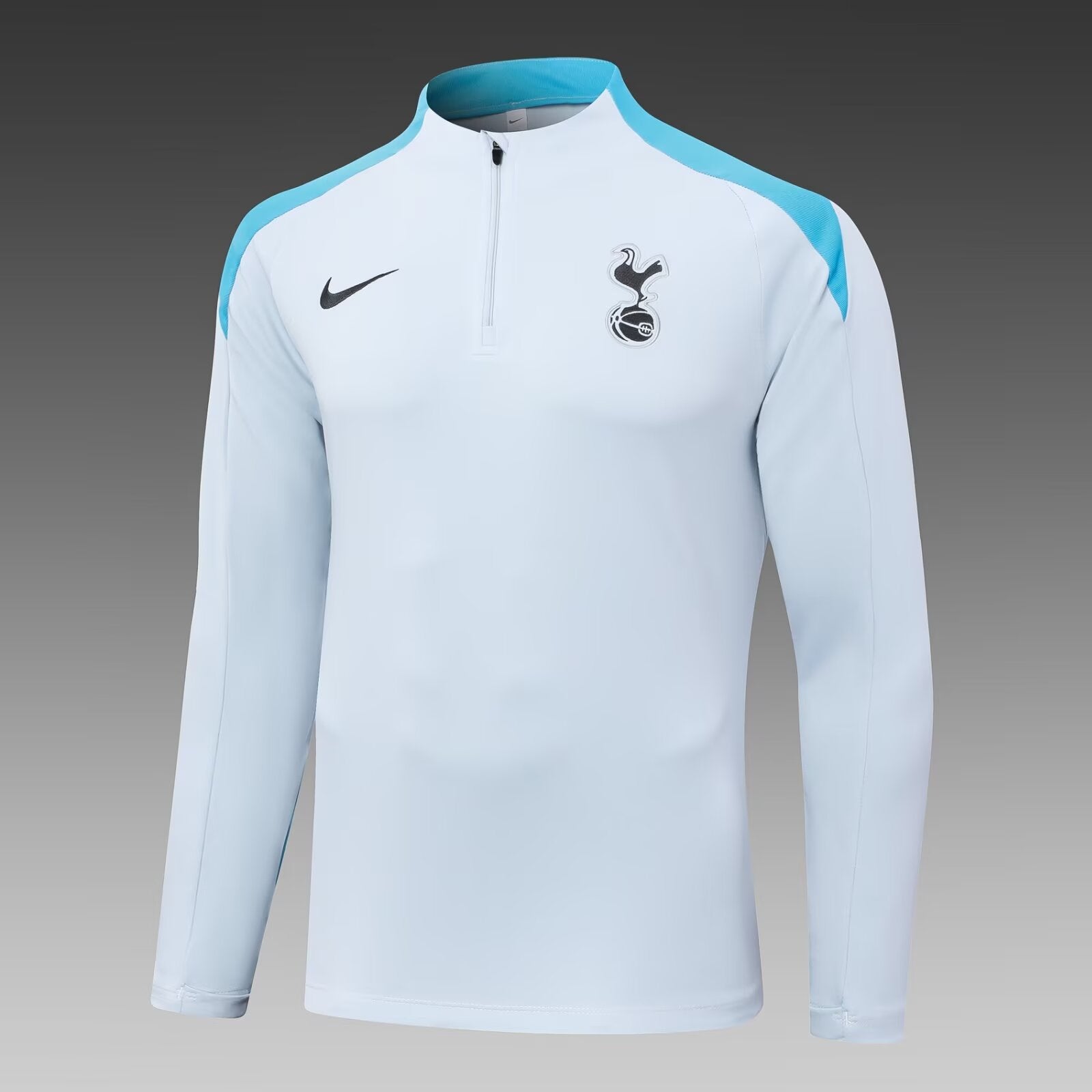 2024/2025 Tottenham Half-Pull Training Suit Light Grey