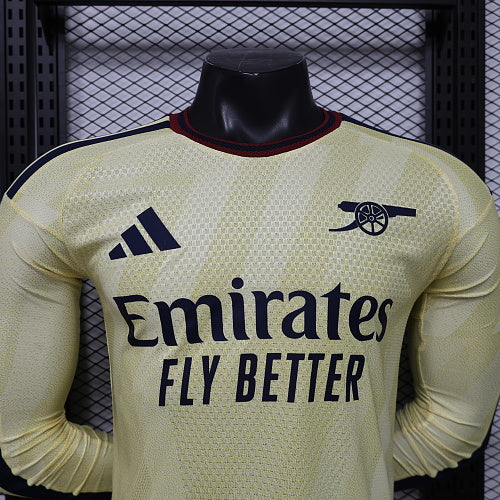 2026/2027 Long Sleeve Player Version Arsenal Third Away Football Jersey 1:1 Thai Quality topjersey
