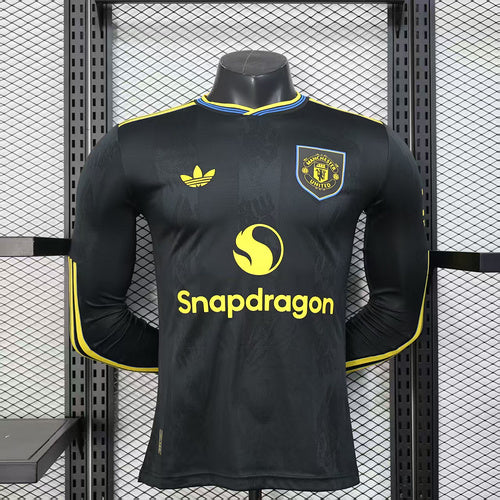 2025/2026 Long Sleeve Player Version Manchester United Third Away