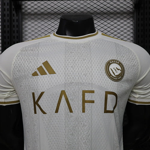 2026/2027 Player Version Al-Nassr Away（Ad-supported version）Football Shirt 1:1 Thai Quality topjersey