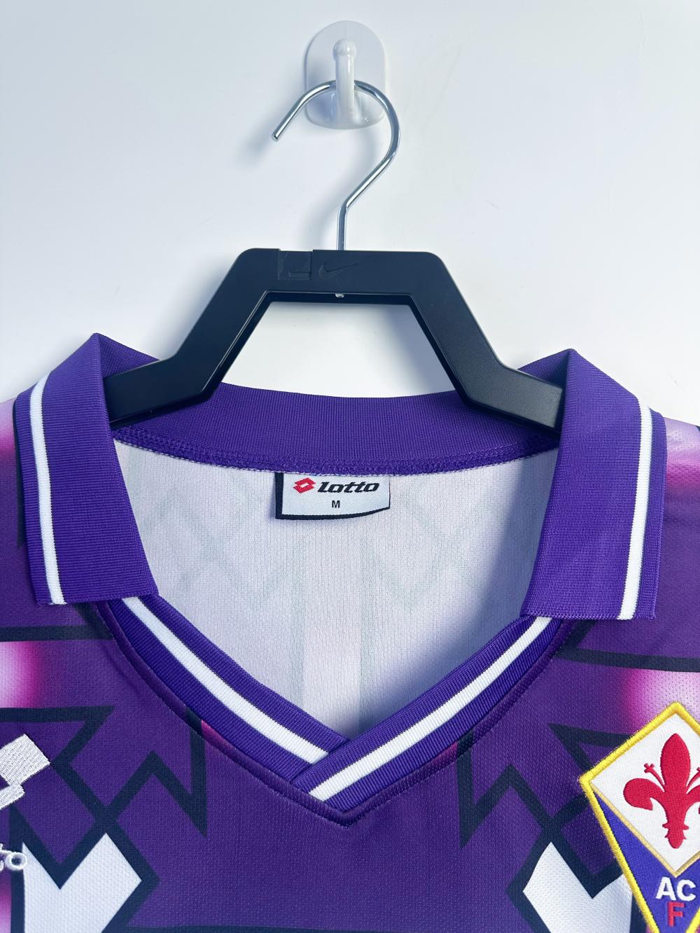 1992/1993 Retro Long Sleeve Fiorentina Away