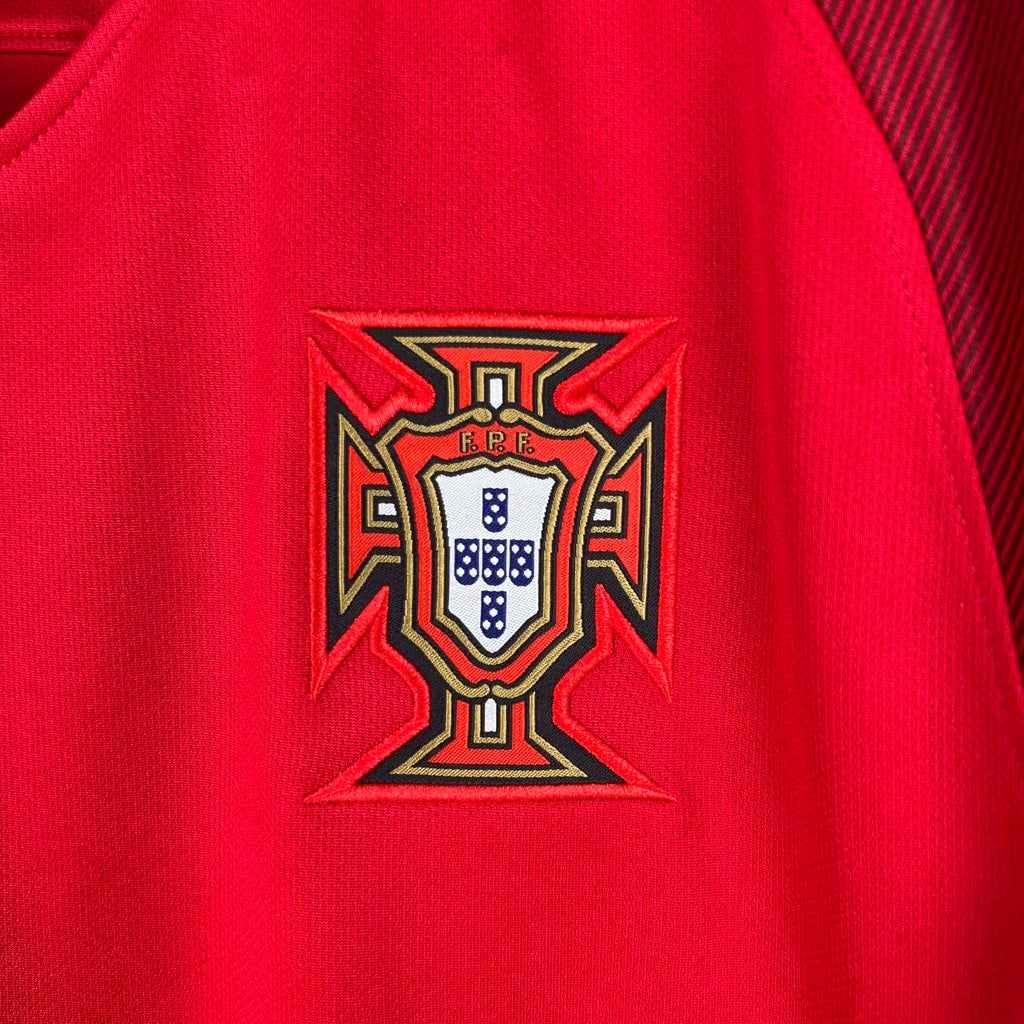 2016 Retro Long Sleeve Portugal Home
