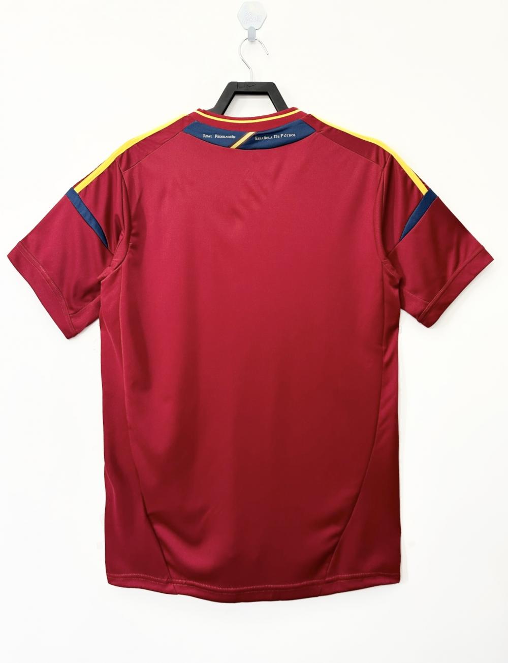 2012 Retro Spain Home Soccer Shirt