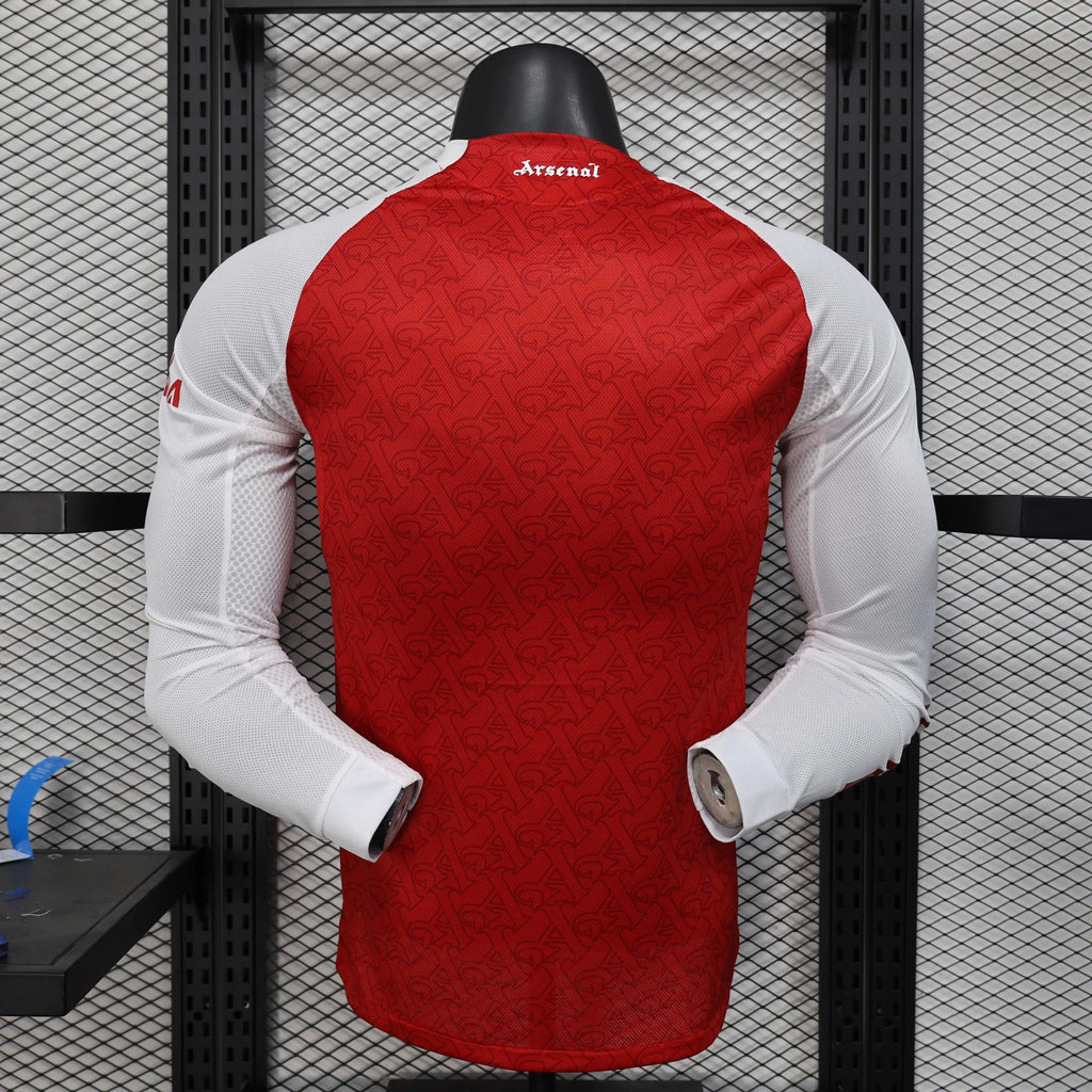 2025/2026 Long Sleeves Player Version Arsenal Home
