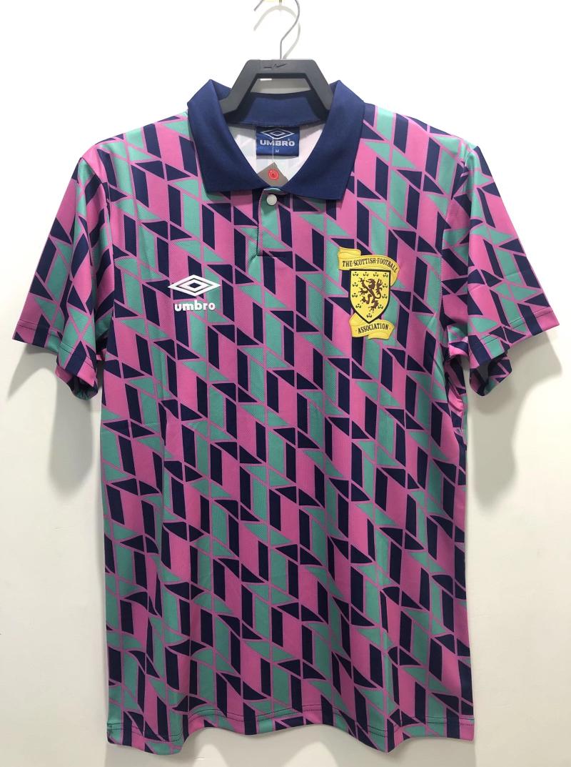 1988-1989 Retro Scotland National Team Away