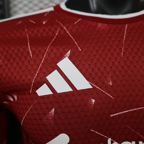 2026/2027 Long Sleeve Player Version Liverpool Home Football Jersey 1:1 Thai Quality topjersey
