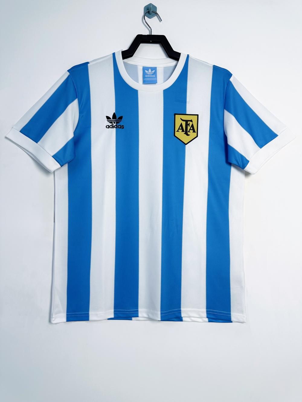 1978 Retro Argentina National Team Home Jersey