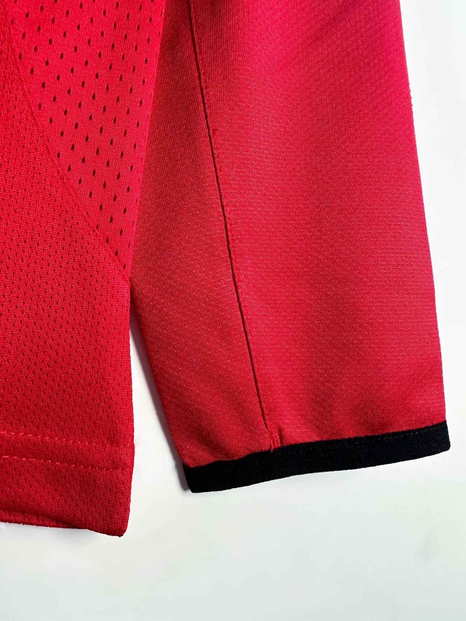 2005-2006 Retro Long Sleeve Manchester United Home