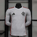 2025/2026 Long Sleeve Player Version Flamengo Away Jersey