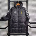2024 Argentina Black-White Edge Soccer Long Cotton jacket