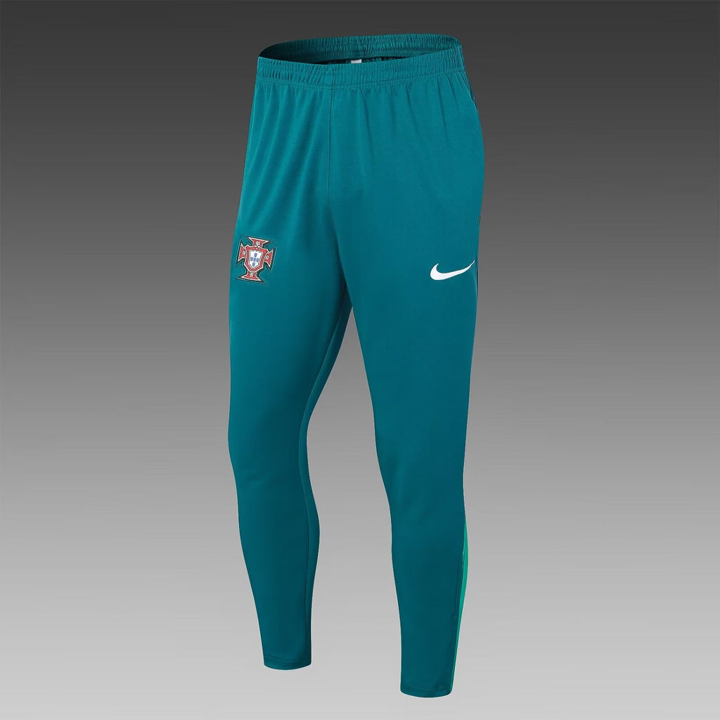 2024 Portugal Half-Pull Training Suit Dark Green