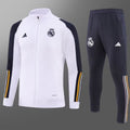 2023/2024 Real Madrid Long Zipped Jacket white